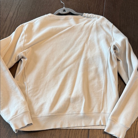 YSL Collegiate Cream Crewneck Sweatshirt with Black Logo - Picture 6 of 6